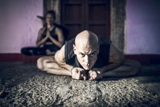 Baddha Konasana with Laruga